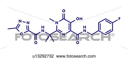 Raltegravir HIV drug, molecular model View Large Photo Image Stock Image - Raltegravir HIV drug, molecular model. Fotosearch