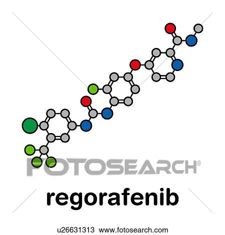 Regorafenib cancer drug, molecular model View Large Photo Image Stock Image - Regorafenib cancer drug, molecular model. Fotosearch