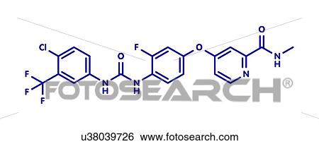 Regorafenib cancer drug, molecular model View Large Photo Image Stock Photograph - Regorafenib cancer drug, molecular model. Fotosearch