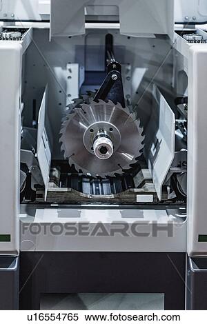 Stock Photography - Rip saw machine. Fotosearch