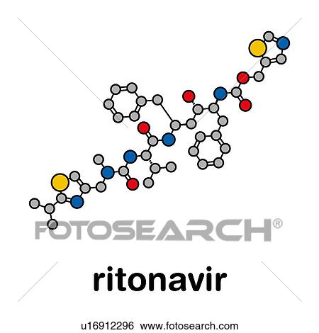 Ritonavir HIV drug, molecular model View Large Photo Image Stock Photograph - Ritonavir HIV drug, molecular model. Fotosearch