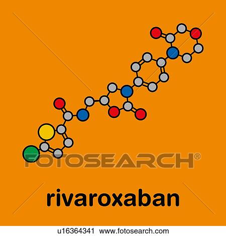 Rivaroxaban anticoagulant drug, molecular model View Large Photo Image Stock Image - Rivaroxaban anticoagulant drug, molecular model. Fotosearch