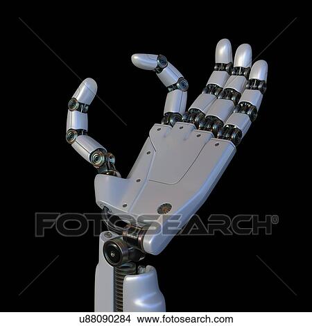 Robotic hand, illustration View Large Photo Image Picture - Robotic hand, illustration. Fotosearch