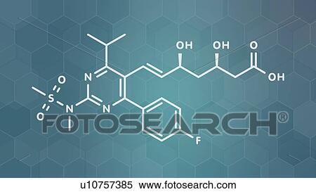 Rosuvastatin cholesterol lowering drug, molecular model View Large Photo Image Stock Photography - Rosuvastatin cholesterol lowering drug, molecular model. Fotosearch