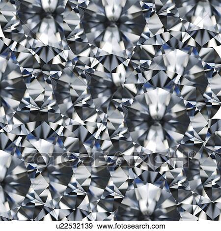 Stock Photo - Round cut diamond, illustration. Fotosearch