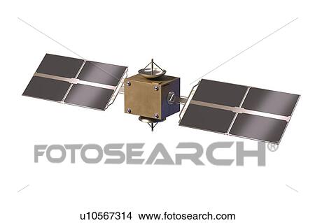 Satellite, illustration View Large Photo Image Picture - Satellite, illustration. Fotosearch