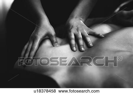 Shoulder massage View Large Photo Image Stock Photo - Shoulder massage. Fotosearch