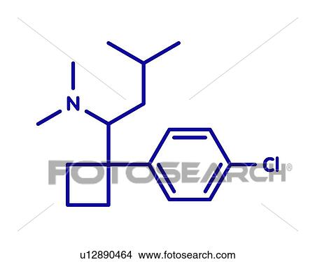 Sibutramine obesity drug, molecular model View Large Photo Image Picture - Sibutramine obesity drug, molecular model. Fotosearch