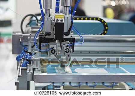 Silk screen printing machine View Large Photo Image Stock Photography - Silk screen printing machine. Fotosearch