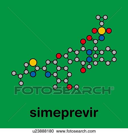 Simeprevir hepatitis C virus drug, molecular model View Large Photo Image Stock Image - Simeprevir hepatitis C virus drug, molecular model. Fotosearch