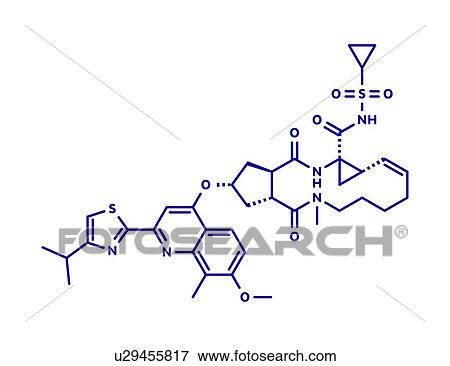 Simeprevir hepatitis C virus drug, molecular model View Large Photo Image Stock Photo - Simeprevir hepatitis C virus drug, molecular model. Fotosearch