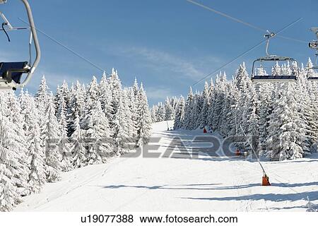 Stock Photo - Ski slope. Fotosearch