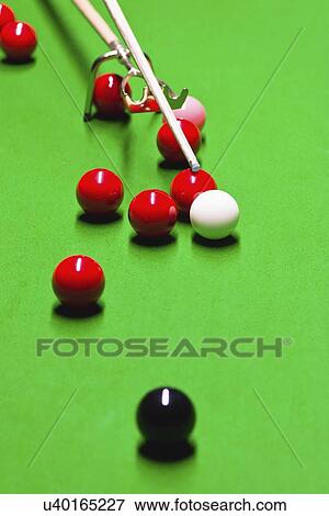 Snooker cue on spider rest View Large Photo Image Stock Photo - Snooker cue on spider rest. Fotosearch
