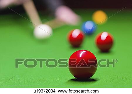 Snooker View Large Photo Image Picture - Snooker. Fotosearch