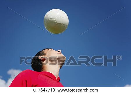 Stock Image - Soccer player. Fotosearch