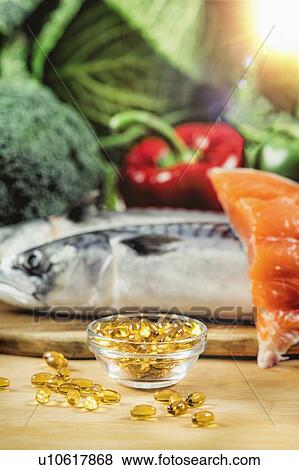 Sources of vitamin D View Large Photo Image Stock Photo - Sources of vitamin D. Fotosearch