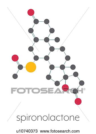 Spironolactone drug, molecular model View Large Photo Image Stock Image - Spironolactone drug, molecular model. Fotosearch