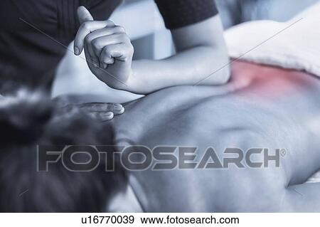 Sports massage therapy View Large Photo Image Stock Photo - Sports massage therapy. Fotosearch