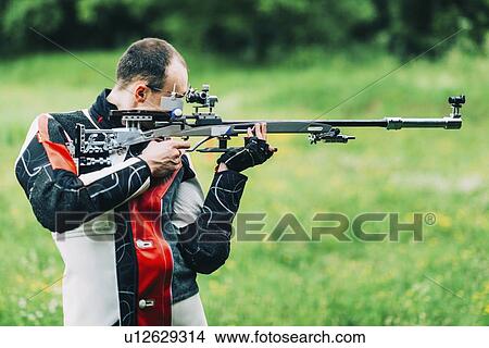 Sports rifle practice View Large Photo Image Picture - Sports rifle practice. Fotosearch