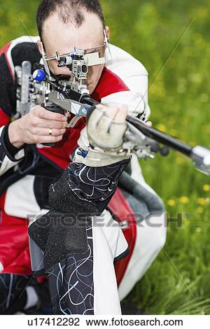 Sports rifle practice View Large Photo Image Stock Image - Sports rifle practice. Fotosearch