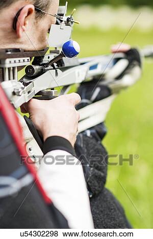 Sports rifle practice View Large Photo Image Stock Photo - Sports rifle practice. Fotosearch