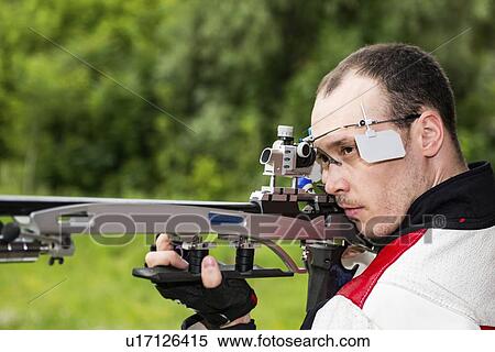 Sports rifle practice View Large Photo Image Stock Photography - Sports rifle practice. Fotosearch