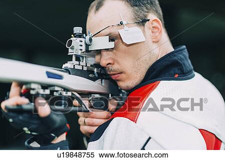 Sports rifle practice View Large Photo Image Stock Photography - Sports rifle practice. Fotosearch