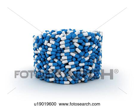 Stack of pills, illustration View Large Photo Image Stock Image - Stack of pills, illustration. Fotosearch
