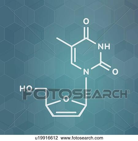 Stavudine HIV drug, molecular model View Large Photo Image Stock Image - Stavudine HIV drug, molecular model. Fotosearch