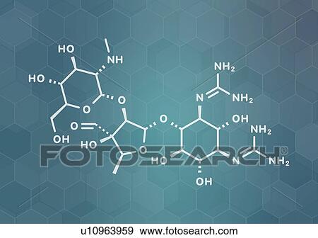 Streptomycin tuberculosis antibiotic drug, molecular model View Large Photo Image Stock Photo - Streptomycin tuberculosis antibiotic drug, molecular model. Fotosearch