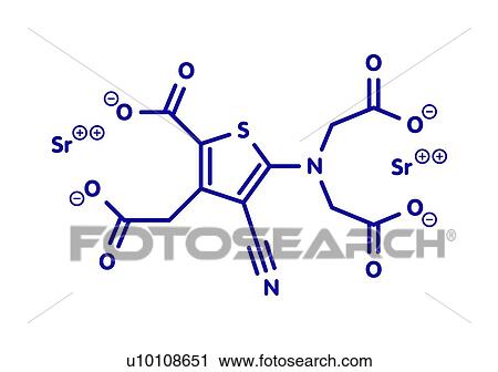 Strontium ranelate osteoporosis drug, molecular model View Large Photo Image Stock Image - Strontium ranelate osteoporosis drug, molecular model. Fotosearch