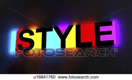 Style, conceptual illustration View Large Photo Image Stock Image - Style, conceptual illustration. Fotosearch