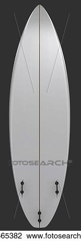 Stock Image - Surfboard, illustration. Fotosearch