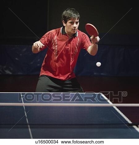 Table tennis player View Large Photo Image Picture - Table tennis player. Fotosearch
