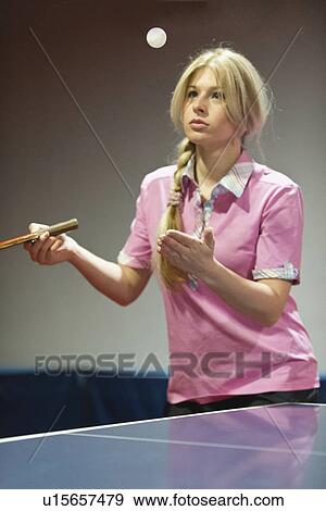 Table tennis serve View Large Photo Image Stock Photo - Table tennis serve. Fotosearch