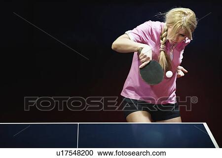 Stock Image - Table tennis. Fotosearch