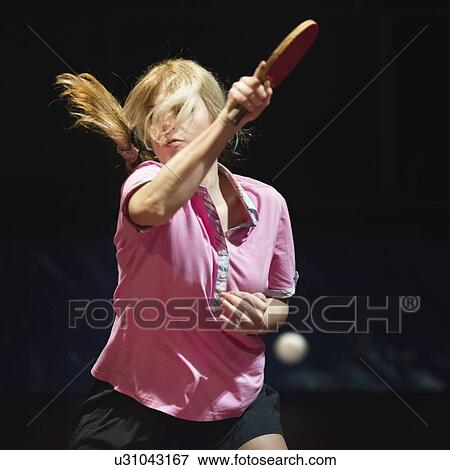 Stock Photo - Table tennis. Fotosearch