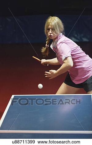 Table Tennis View Large Photo Image Stock Photo - Table Tennis. Fotosearch