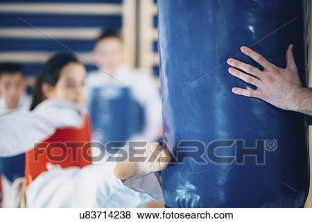 Stock Photo - Taekwondo kick. Fotosearch