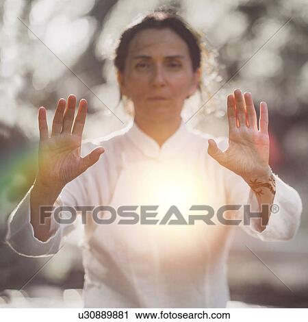 Tai Chi practice View Large Photo Image Stock Image - Tai Chi practice. Fotosearch