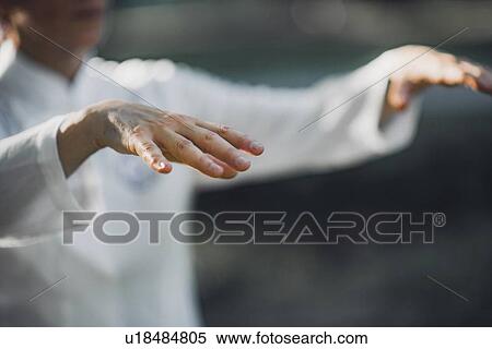 Tai Chi practice View Large Photo Image Stock Photography - Tai Chi practice. Fotosearch