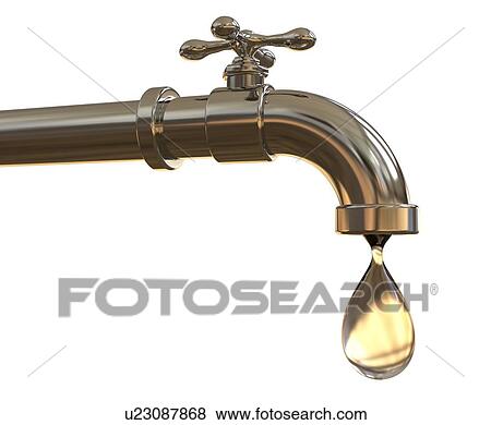 Stock Photo - Tap water, illustration. Fotosearch