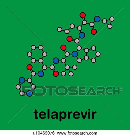 Telaprevir hepatitis C virus drug, molecular model View Large Photo Image Stock Photograph - Telaprevir hepatitis C virus drug, molecular model. Fotosearch