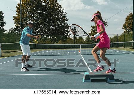 Tennis training View Large Photo Image Picture - Tennis training. Fotosearch