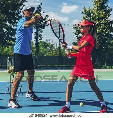 Tennis training View Large Photo Image Picture - Tennis training. Fotosearch