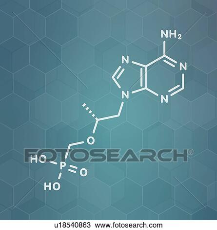 Tenofovir HIV drug, molecular model View Large Photo Image Stock Image - Tenofovir HIV drug, molecular model. Fotosearch