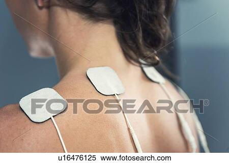 Stock Photography - TENS therapy. Fotosearch