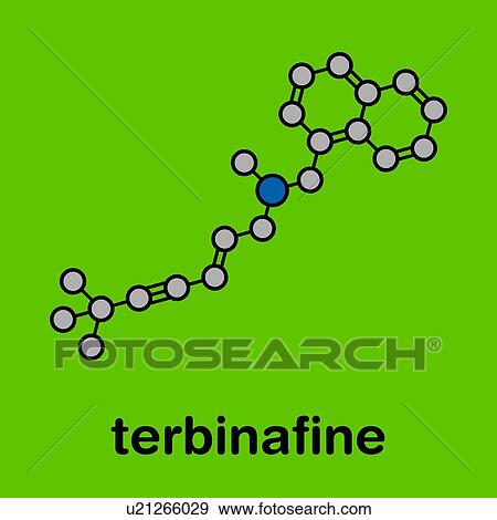 Terbinafine antifungal drug, molecular model View Large Photo Image Stock Photo - Terbinafine antifungal drug, molecular model. Fotosearch