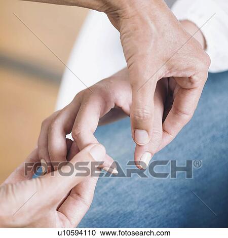 Stock Image - Theta healing therapy. Fotosearch