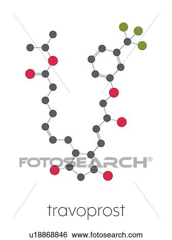 Travoprost eye disease drug, molecular model View Large Photo Image Stock Photograph - Travoprost eye disease drug, molecular model. Fotosearch